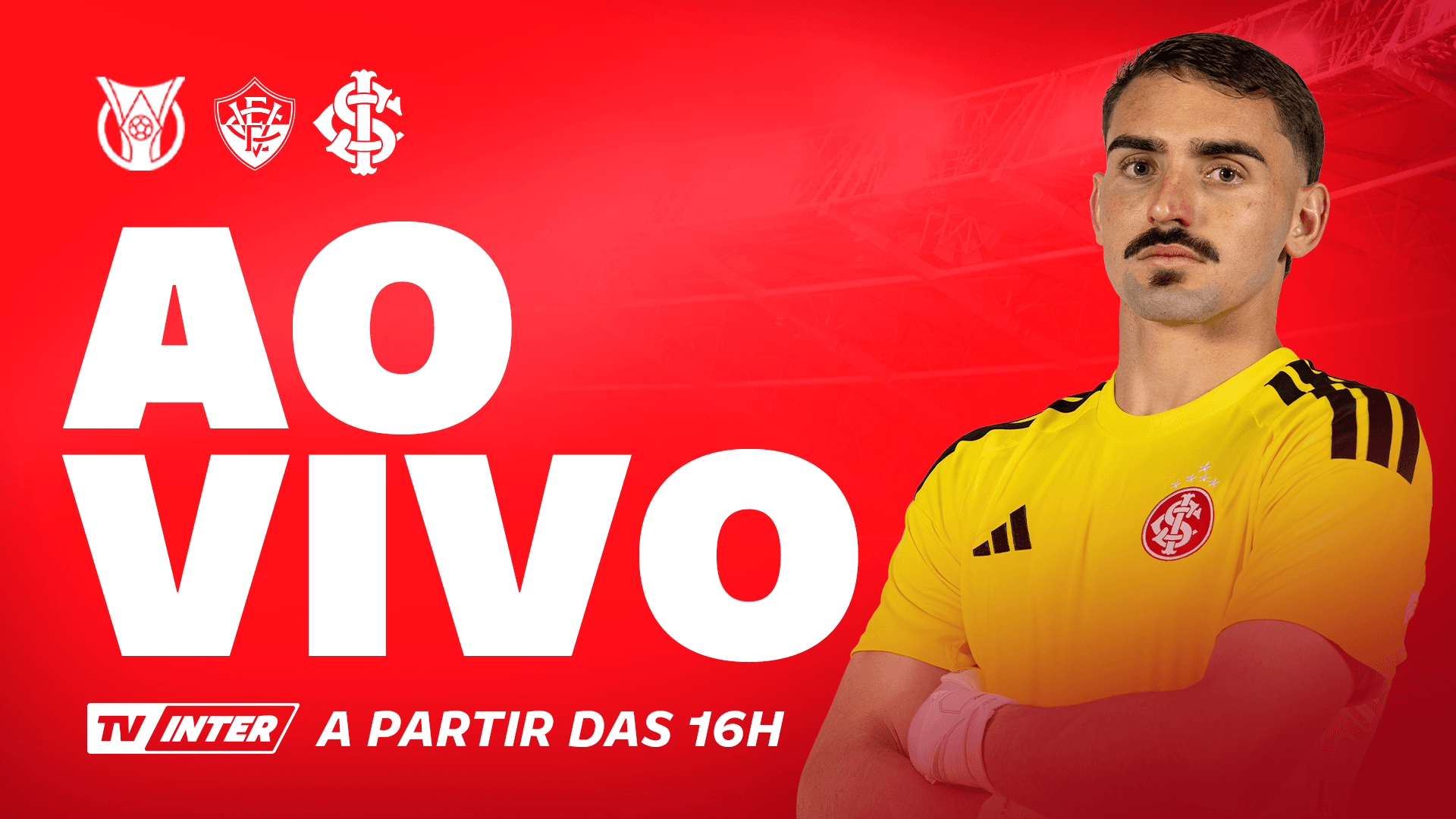 Ao vivo: Vitória x Internacional - 17ª rodada/Brasileirão 2026