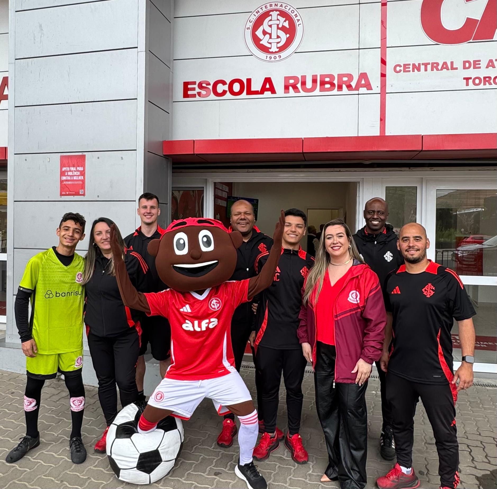 Escola Rubra inaugura nova Secretaria no Beira-Rio