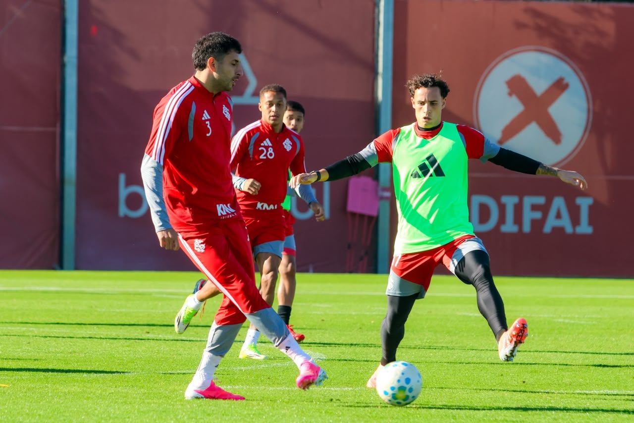 Inter faz ajustes finais para jogo-treino com Caxias