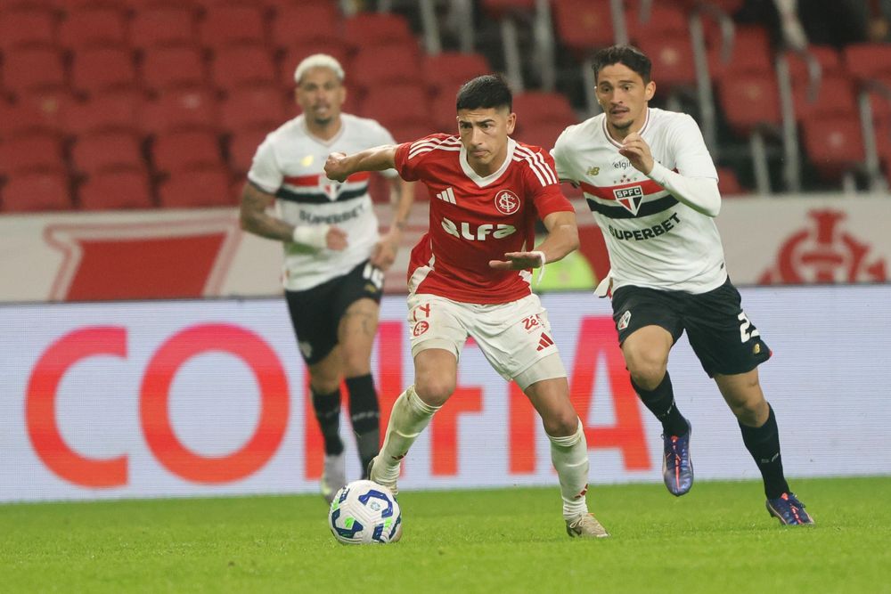 Raio-X: Inter enfrenta o São Paulo na Vila Belmiro
