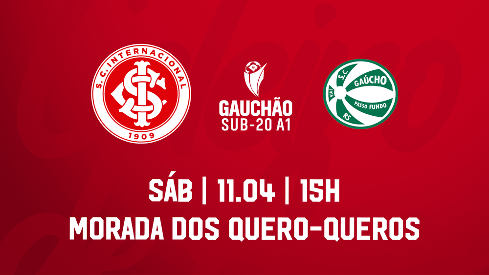 Serviço de jogo: Inter x Gaúcho - Gauchão Sub-20