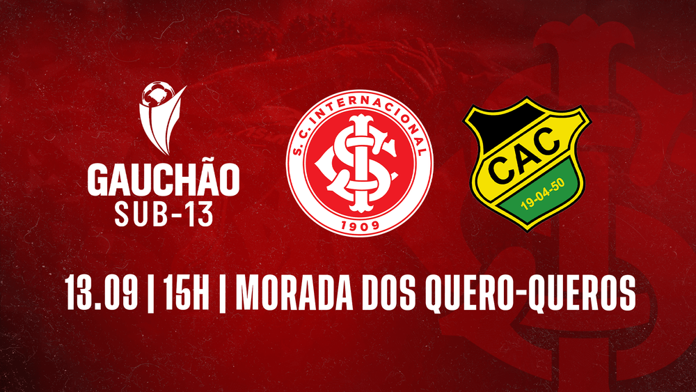 Serviço de Jogo: Internacional x Cerâmica | Campeonato Gaúcho Sub-13 2025
