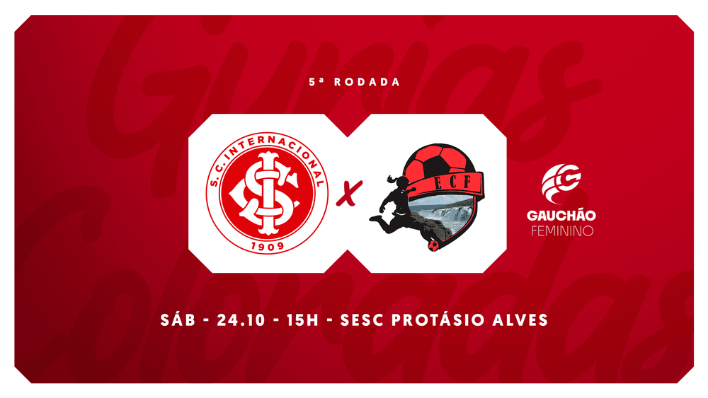 Serviço de Jogo: Inter x Flamengo de São Pedro - Gauchão Feminino
