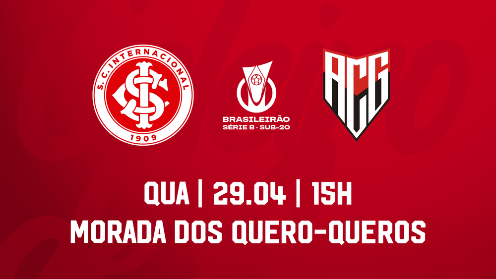 Serviço de jogo: Inter x Atlético-GO - Brasileirão Sub-20 2026