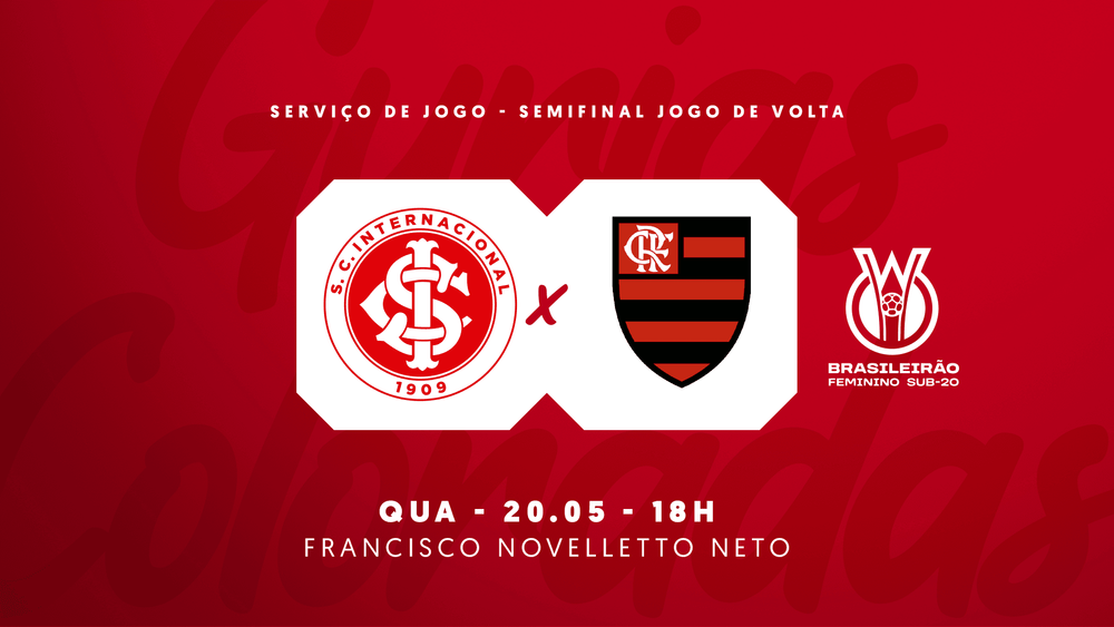 Serviço de Jogo: Gurias Coloradas x Flamengo | Brasileirão Sub-20
