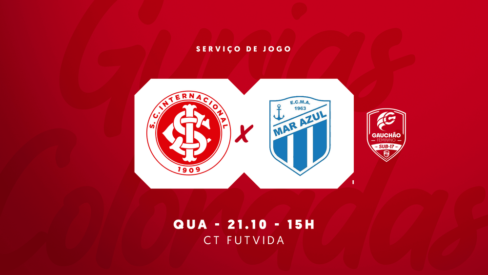 Serviço de Jogo: Inter x Mar Azul - Gauchão Feminino Sub-17
