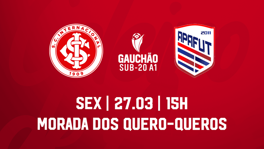 Serviço de Jogo: Inter x Apafut - Gauchão Sub-20