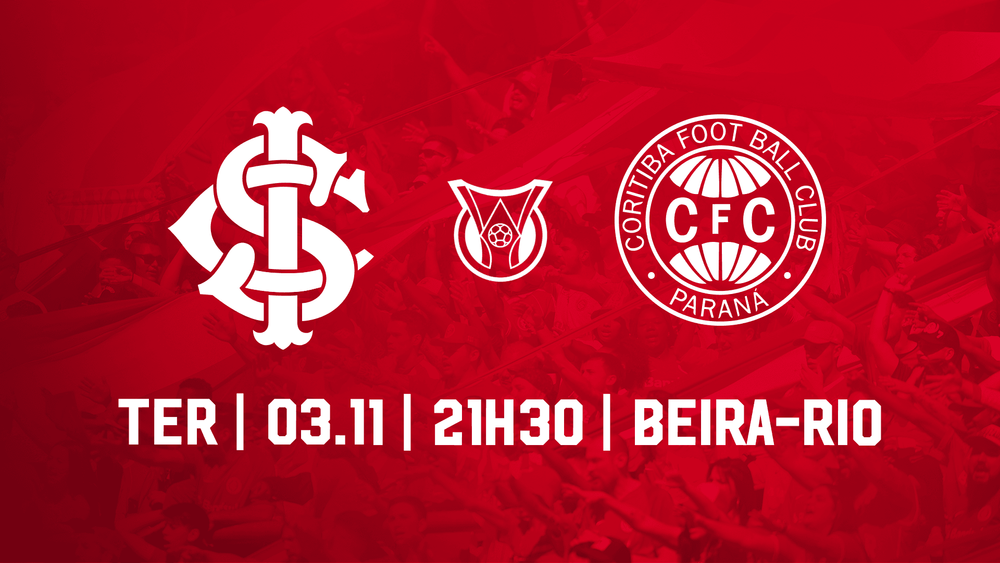 Serviço de Jogo: Internacional x Coritiba - 34ª rodada/Brasileirão 2026
