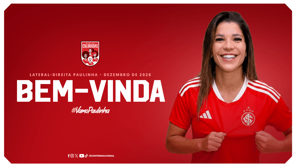 Paulinha é a nova lateral-direita das Gurias Coloradas