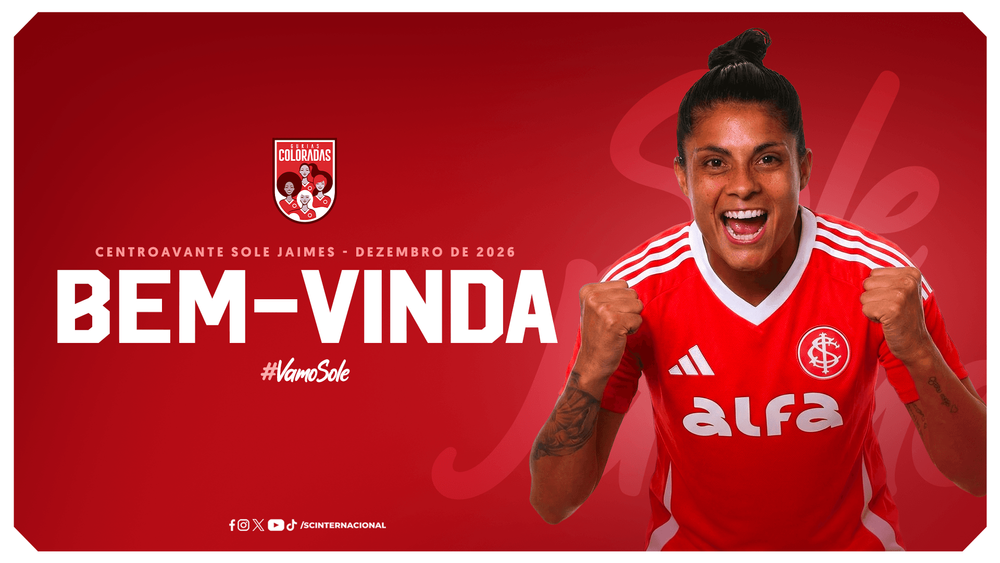 Sole Jaimes é das Gurias Coloradas