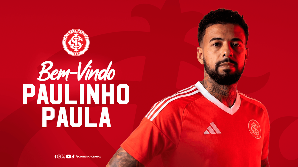 PAULINHO É REFORÇO DO COLORADO