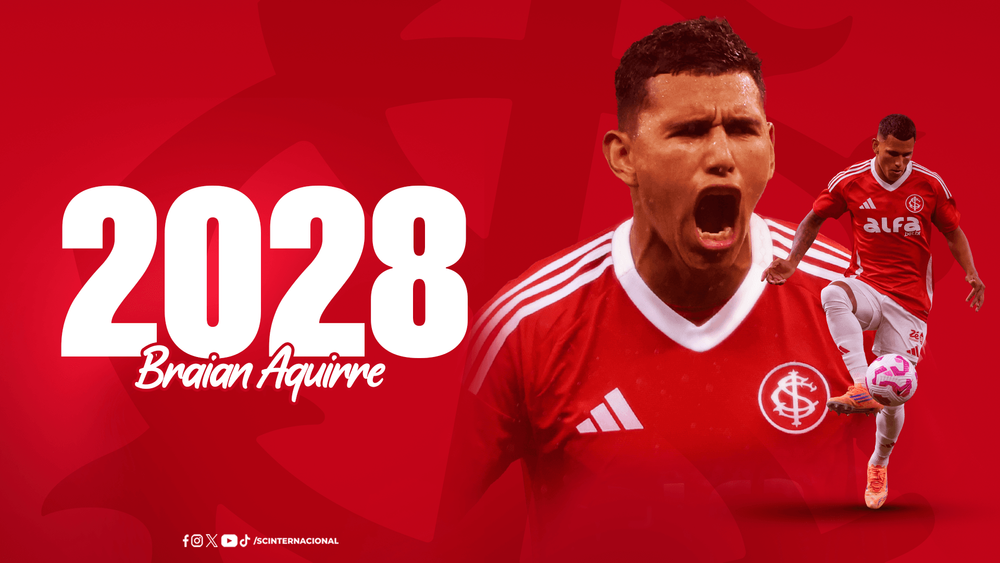 O Sport Club Internacional comunica a prorrogação do contrato do lateral-direito...