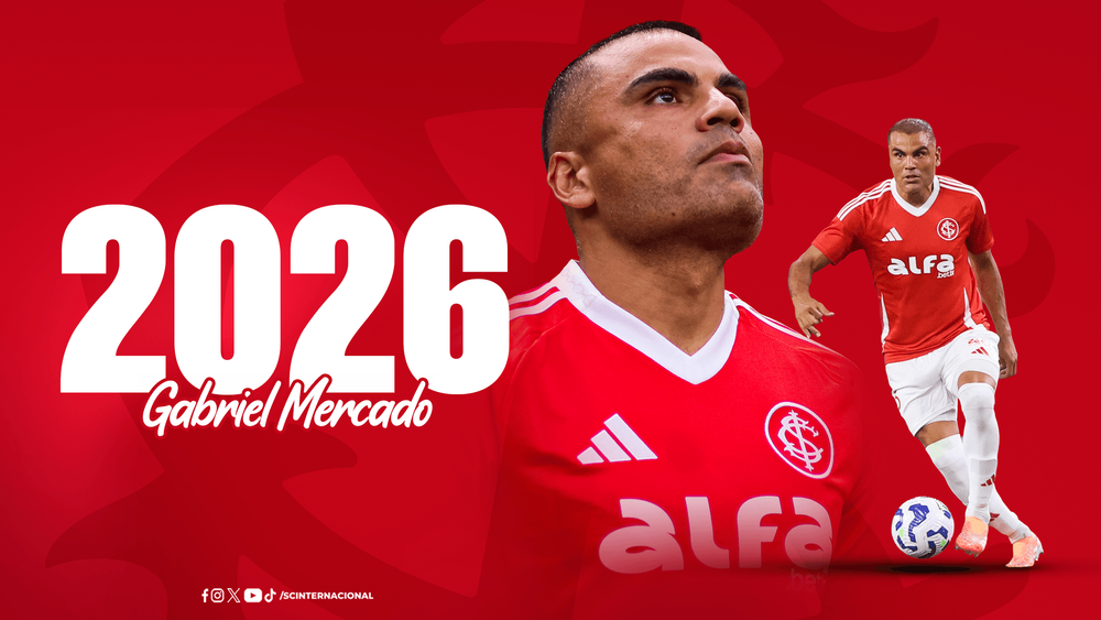 GABRIEL MERCADO PERMANECE NO INTER
