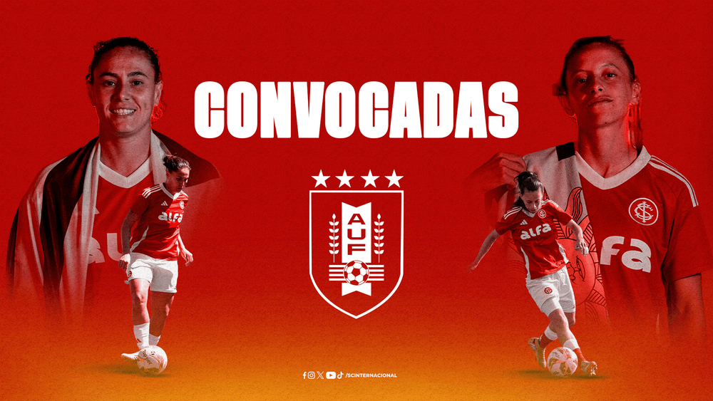 Belén e Fefa foram convocadas pela Seleção Uruguaia para as eliminatórias da Cop...