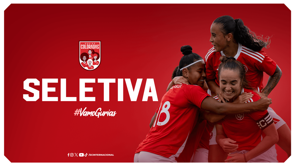 Gurias Coloradas realizam seletiva para as categorias de base em 2026