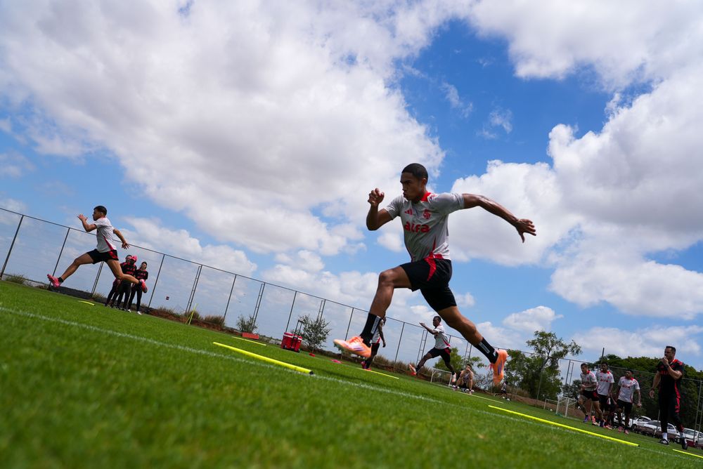 Trabalhos intensificados para enfrentar o Vasco da Gama