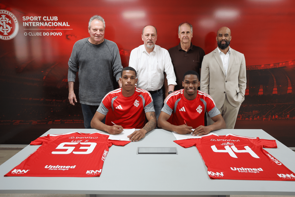 João Victor e Luiz Felipe renovam contrato com o Inter