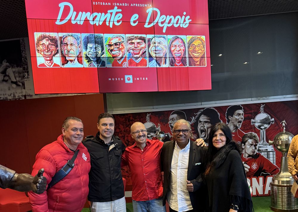 Museu do Inter inaugura exposição de caricaturas “Durante e Depois”