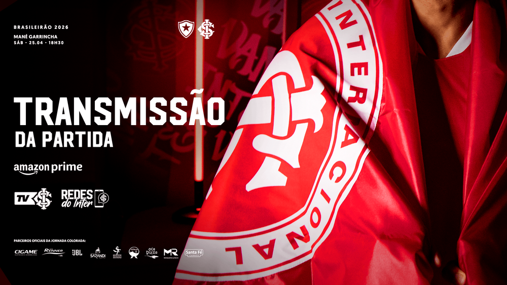 Saiba onde assistir ao duelo do Inter contra o Botafogo