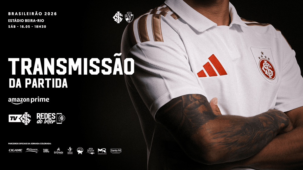Saiba onde assistir Inter x Vasco pelo Brasileirão