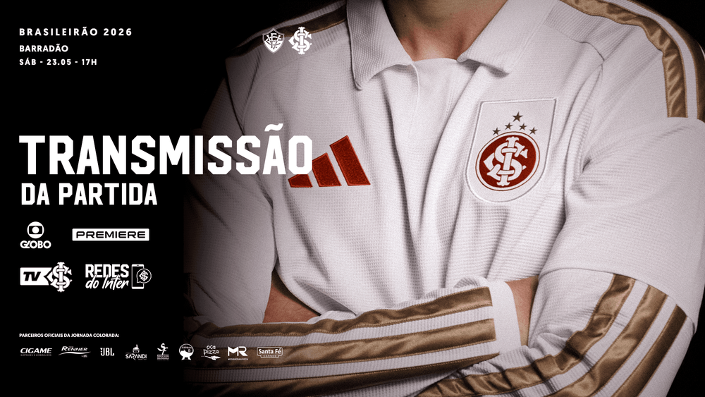 Saiba onde assistir ao jogo do Inter contra o Vitória
