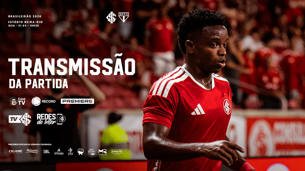 Premiere, Record e Cazé TV transmitem Inter x São Paulo