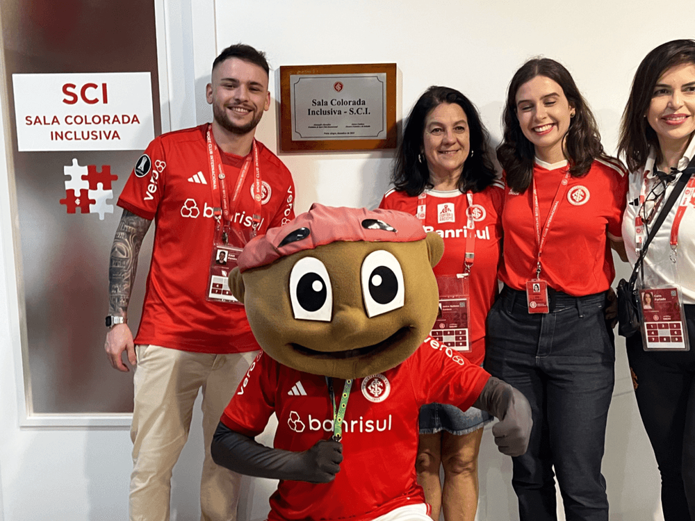 Sala Colorada Inclusiva é inaugurada no Beira-Rio