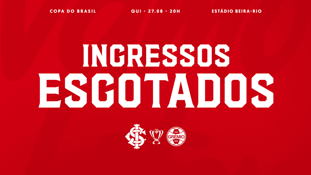 Serviço de Jogo: Internacional x Grêmio - Copa do Brasil 2026