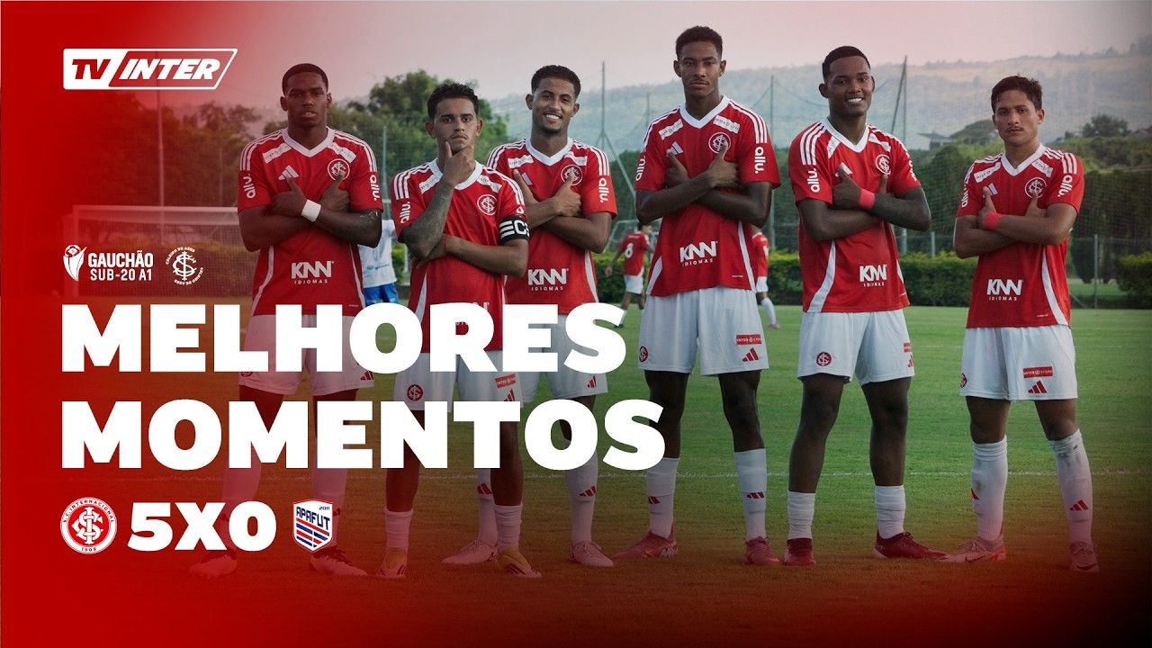 Melhores Momentos | Internacional 5 x 0 APAFUT | Gauchão Sub-20